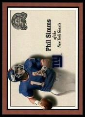 Phil Simms #92 Football Cards 2000 Fleer Greats of the Game Prices