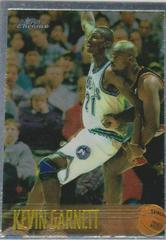Kevin Garnett Basketball Cards 1996 Topps Chrome Prices