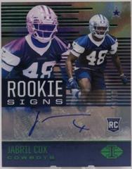 Jabril Cox [Green] #RS-JB Football Cards 2021 Panini Illusions Rookie Signs Autographs Prices
