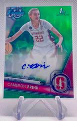 Cameron Brink [Green] #BCPA-CBR Basketball Cards 2023 Bowman Chrome University Prospects Autographs Prices