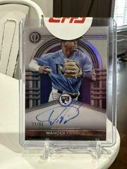 Wander Franco Baseball Cards 2022 Topps Tribute League Inauguration Autographs Prices