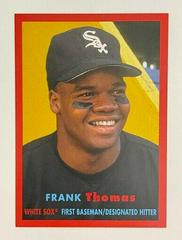 Frank Thomas [Red] Baseball Cards 2021 Topps Archives Prices