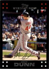 Adam Dunn #520 Baseball Cards 2007 Topps Prices