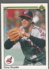 Cory Snyder Baseball Cards 1990 Upper Deck Prices