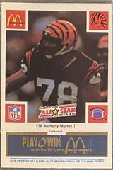 Anthony Munoz [Blue] #78 Football Cards 1986 McDonald's All Stars Prices