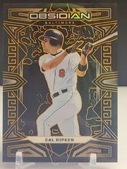 Cal Ripken [Orange] #1 Baseball Cards 2023 Panini Chronicles Obsidian Prices