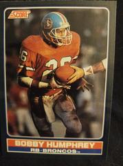 Bobby Humphrey Football Cards 1990 Panini Score Young Superstars Prices