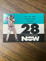 Hanley Ramirez #GN326 Baseball Cards 2007 Topps Generation Now Prices