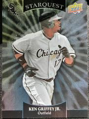 Ken Griffey jr [Blue Uncommon] Baseball Cards 2009 Upper Deck Starquest Prices