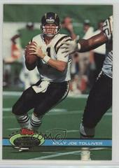 Billy Joe Tolliver [Super Bowl XXVI] #38 Football Cards 1991 Stadium Club Prices