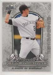 Troy Tulowitzki Baseball Cards 2008 Upper Deck Piece of History Prices