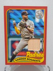 Xander Bogaerts [Red] #89BR-XB Baseball Cards 2024 Topps 1989 Relic Prices