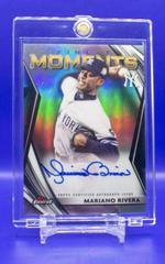 Mariano Rivera [Orange Refractor] Baseball Cards 2021 Topps Finest Moments Autographs Prices