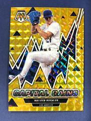 Walker Buehler [Gold] #CG-6 Baseball Cards 2022 Panini Mosaic Capital Gains Prices