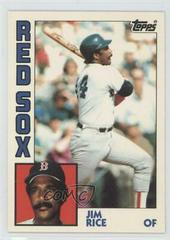 Jim Rice #550 Baseball Cards 1984 Topps Tiffany Prices