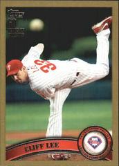 Cliff Lee [Gold] #US100 Baseball Cards 2011 Topps Update Prices