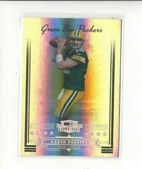 Aaron Rodgers [Bronze Holofoil] #10 Football Cards 2006 Panini Donruss Threads Prices