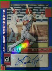 Lars Nootbaar [Blue] #SS-LN Baseball Cards 2022 Panini Donruss Signature Series Prices