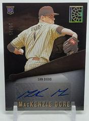 MacKenzie Gore [Gold] Baseball Cards 2022 Panini Capstone Rookie Autographs Prices