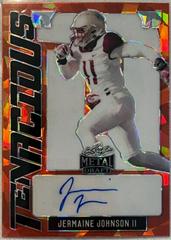 Jermaine Johnson II [Orange Crystal] #BA-JJ1 Football Cards 2022 Leaf Metal Draft Autographs Prices