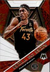 Pascal Siakam #8 Basketball Cards 2019 Panini Mosaic Will to Win Prices