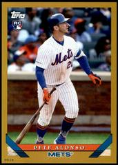 Pete Alonso [5X7 Gold] #222 Baseball Cards 2019 Topps Archives Prices