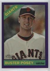 Buster Posey [Chrome Refractor] #1 Baseball Cards 2015 Topps Heritage Prices
