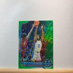 AJ Griffin [Chrome Green Shimmer Refractor] #95 Basketball Cards 2021 Bowman University Prices