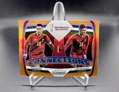 Eden Hazard, Thorgan Hazard [Orange] Soccer Cards 2022 Panini Prizm World Cup Connections Prices
