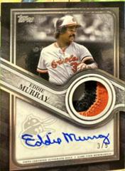 Eddie Murray #TRAP-EM Baseball Cards 2023 Topps Series 1 Reverence Autograph Patch Prices