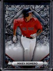 Mikey Romero [Silver] #BSP-62 Baseball Cards 2023 Bowman Sterling Prices