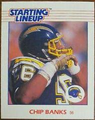 Chip Banks Football Cards 1988 Kenner Starting Lineup Prices