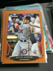 Bryce Harper [Orange] #150 Baseball Cards 2013 Bowman Prices