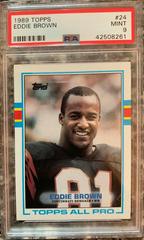 Eddie Brown Football Cards 1989 Topps Prices