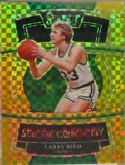 Larry Bird [Gold Prizm] #17 Basketball Cards 2021 Panini Select Company Prices