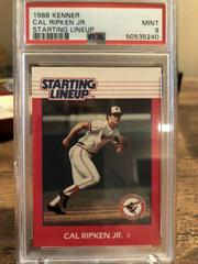 Cal Ripken Jr. Baseball Cards 1988 Kenner Starting Lineup Prices
