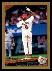 Albert Pujols [Gold] #217 Baseball Cards 2009 Topps Prices