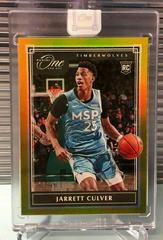 Jarrett Culver [Gold] #109 Basketball Cards 2019 Panini One and One Prices