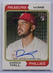 Darick Hall #ROA-DH Baseball Cards 2023 Topps Heritage Real One Autographs High Number Prices