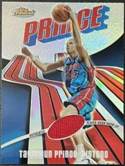 Tayshaun Prince [Jersey Gold Refractor] Basketball Cards 2003 Finest Prices