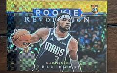 Jaden Hardy [Gold] #8 Basketball Cards 2022 Panini Select Rookie Revolution Prices
