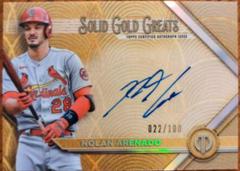 Nolan Arenado #TA-NA Baseball Cards 2022 Topps Tribute Autographs Prices