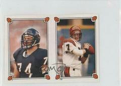 Jim Covert, Boomer Esiason Football Cards 1987 Topps Stickers Prices