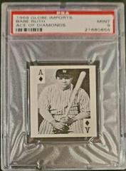 Babe Ruth [Ace of Diamonds] Baseball Cards 1969 Globe Imports Playing Cards Prices