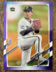 Hiroya Miyagi [Purple] #144 Baseball Cards 2021 Topps Chrome NPB Nippon Professional Prices