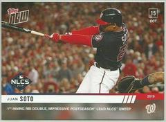 Juan Soto #1021 Baseball Cards 2019 Topps Now Prices