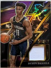 Dyson Daniels [Purple] #S-DD Basketball Cards 2022 Panini Select Sparks Patch Prices