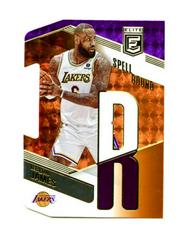 LeBron James [Orange Die Cut] #4 Basketball Cards 2022 Panini Donruss Elite Spellbound Prices