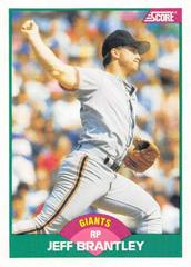 Jeff Brantley Baseball Cards 1989 Score Traded Prices