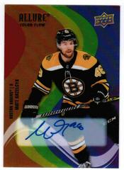 Anders Lee [Full Rainbow Autograph] #SF-10 Hockey Cards 2022 Upper Deck Allure Color Flow Prices
